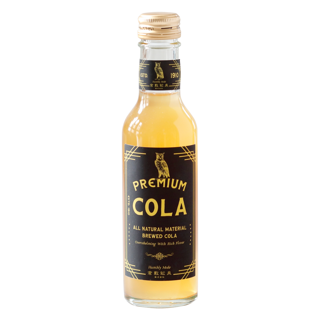 Premium Cola 倉敷鉱泉株式会社 Premium Cola 倉敷鉱泉株式会社